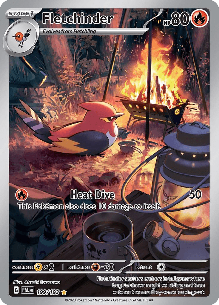 Fletchinder: Paldea Evolved