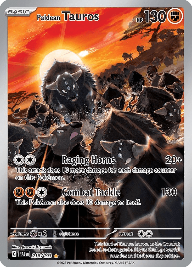 Paldean Tauros: Paldea Evolved