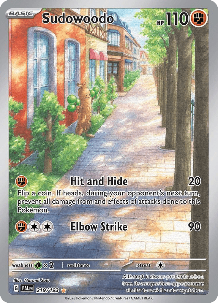 Sudowoodo: Paldea Evolved