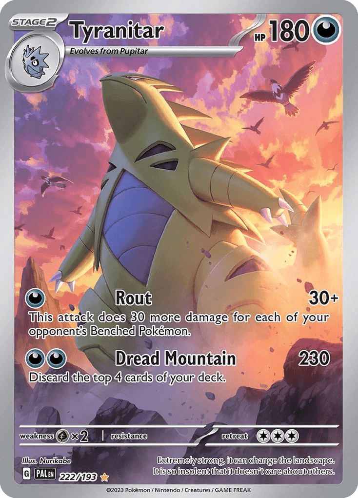 Tyranitar: Paldea Evolved