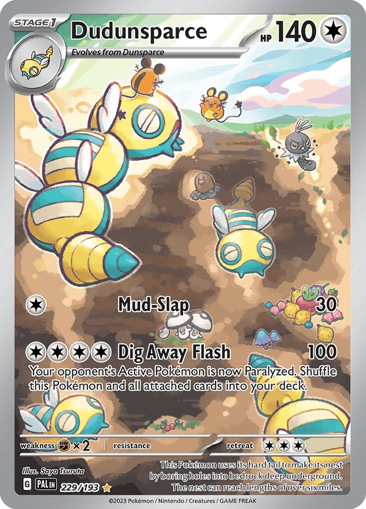 Dudunsparce: Paldea Evolved