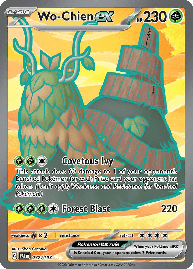 Wo-Chien ex: Paldea Evolved