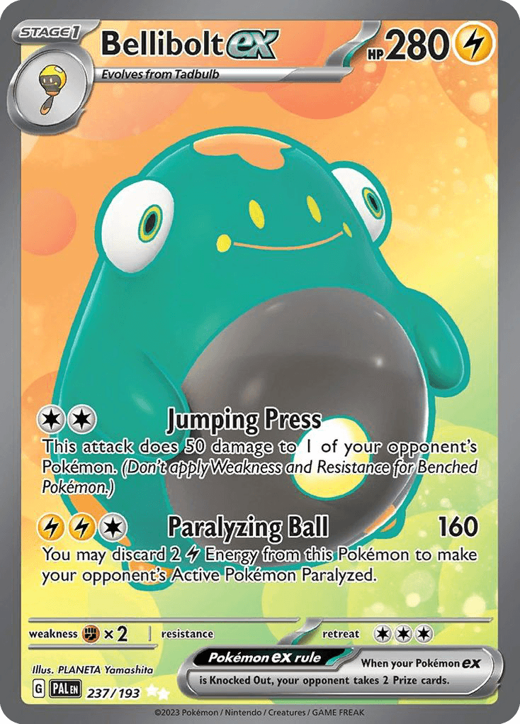 Bellibolt ex: Paldea Evolved