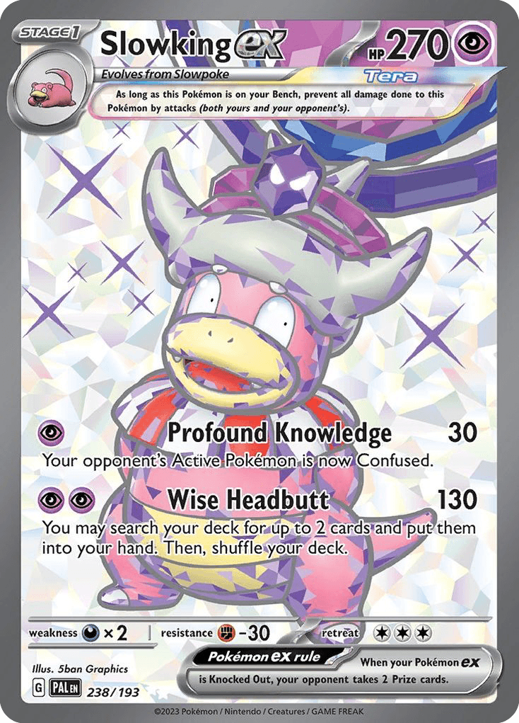 Slowking ex: Paldea Evolved