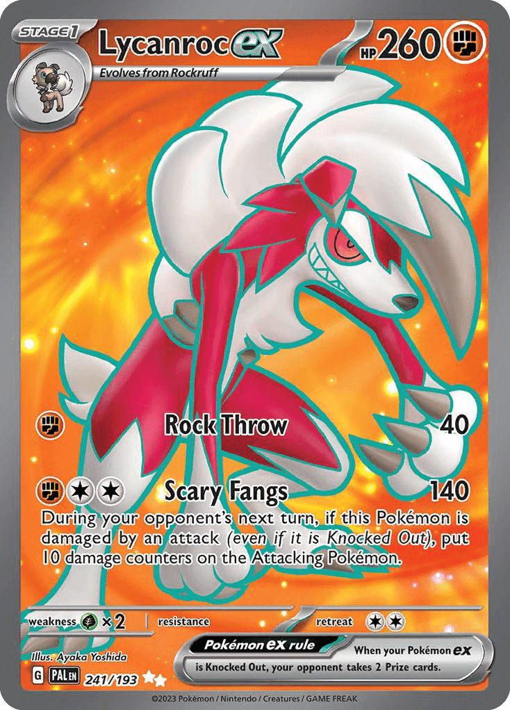 Lycanroc ex: Paldea Evolved