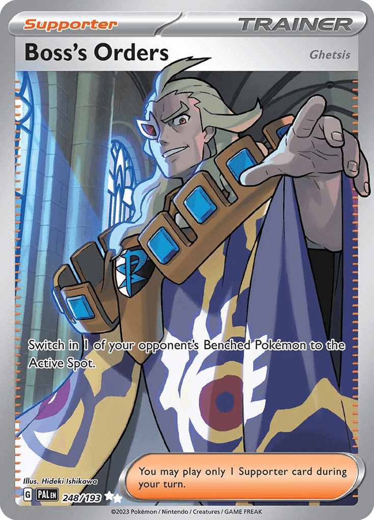 Boss's Orders (Ghetsis): Paldea Evolved