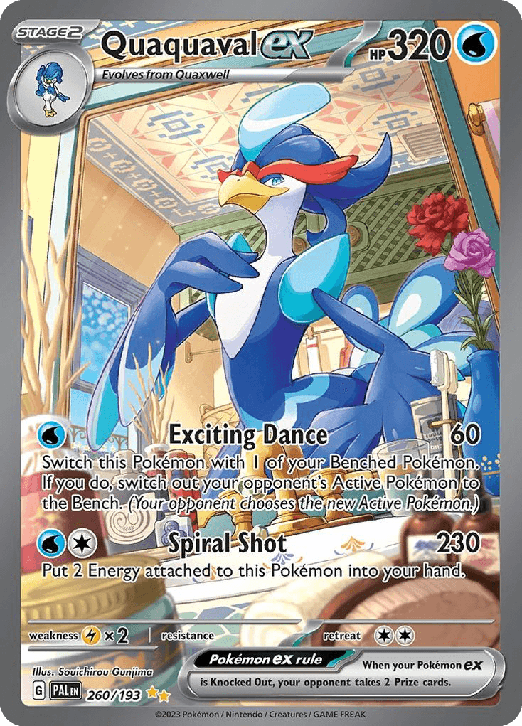 Quaquaval ex: Paldea Evolved