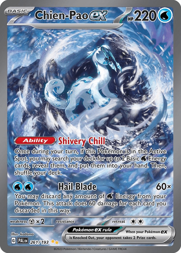 Chien-Pao ex: Paldea Evolved