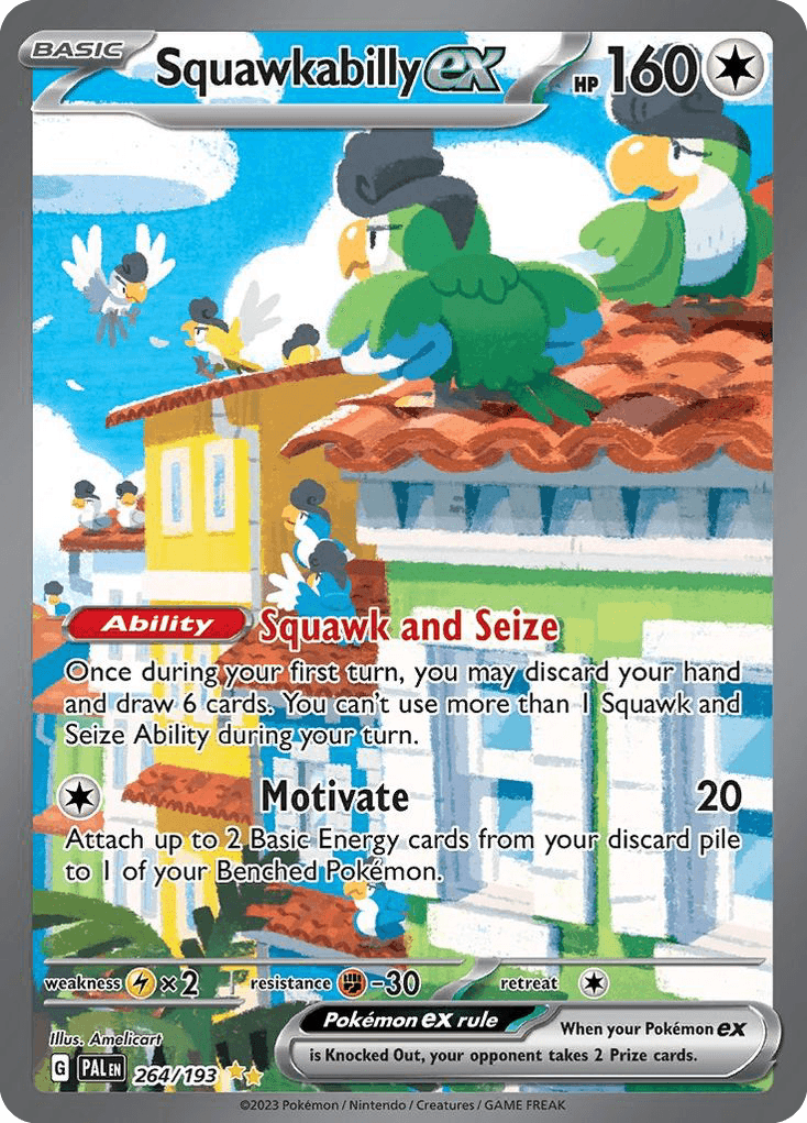 Squawkabilly ex: Paldea Evolved