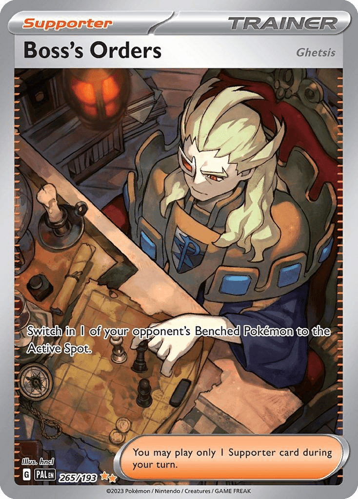 Boss's Orders (Ghetsis): Paldea Evolved