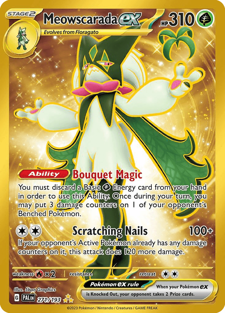 Meowscarada ex: Paldea Evolved