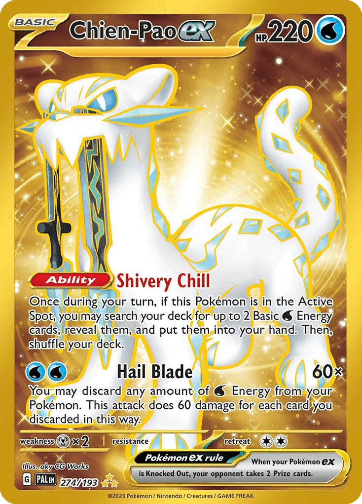 Chien-Pao ex: Paldea Evolved