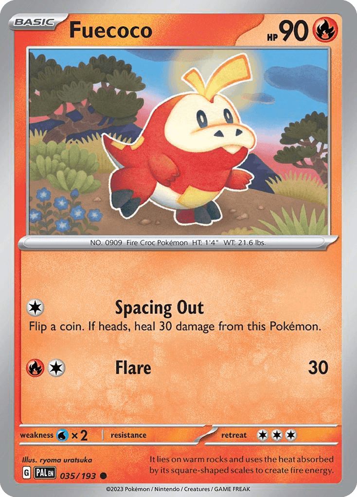 Fuecoco: Paldea Evolved