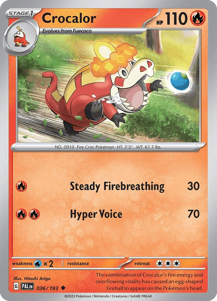 Crocalor: Paldea Evolved