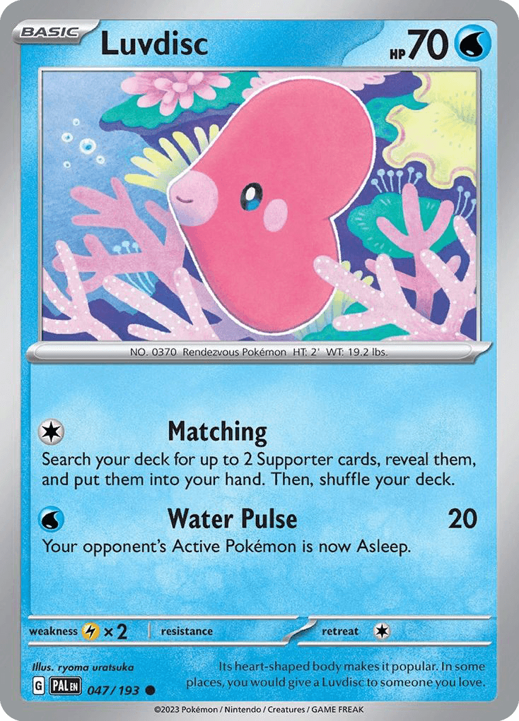 Luvdisc: Paldea Evolved