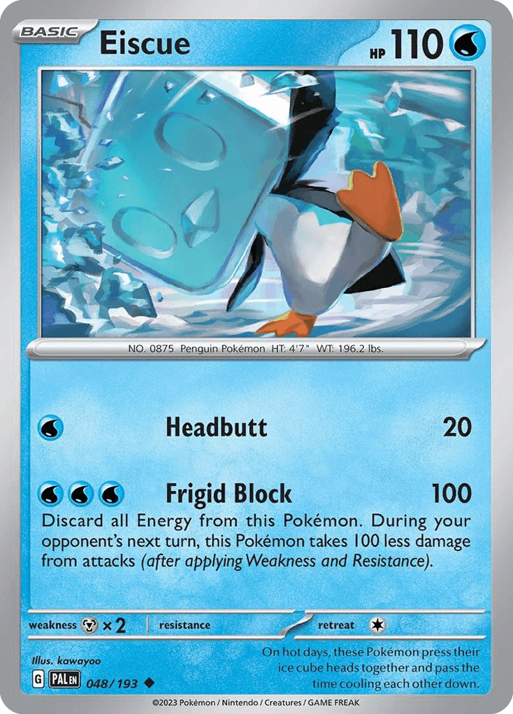Eiscue: Paldea Evolved