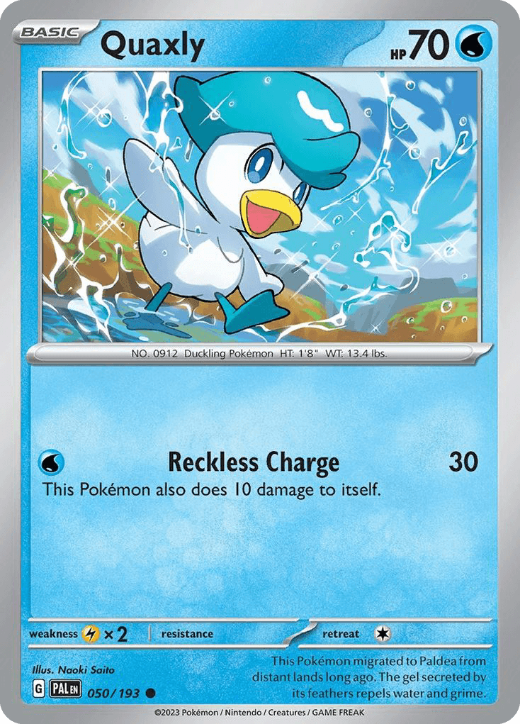 Quaxly: Paldea Evolved