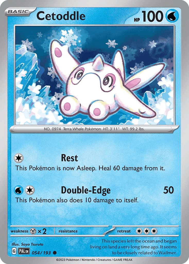 Cetoddle: Paldea Evolved