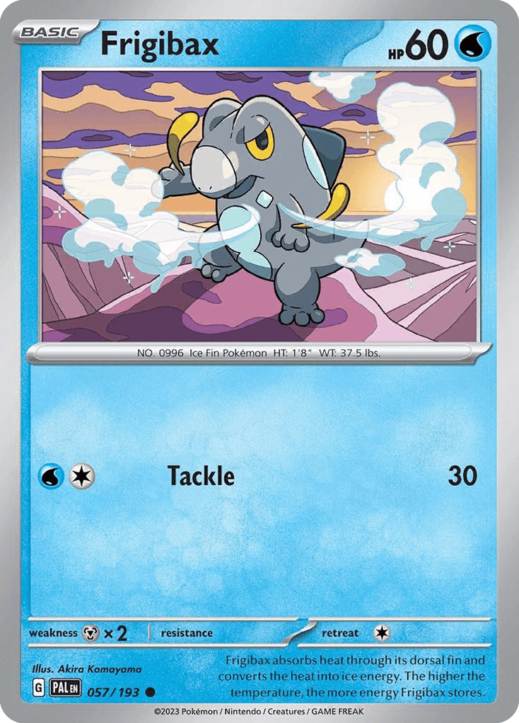 Frigibax: Paldea Evolved