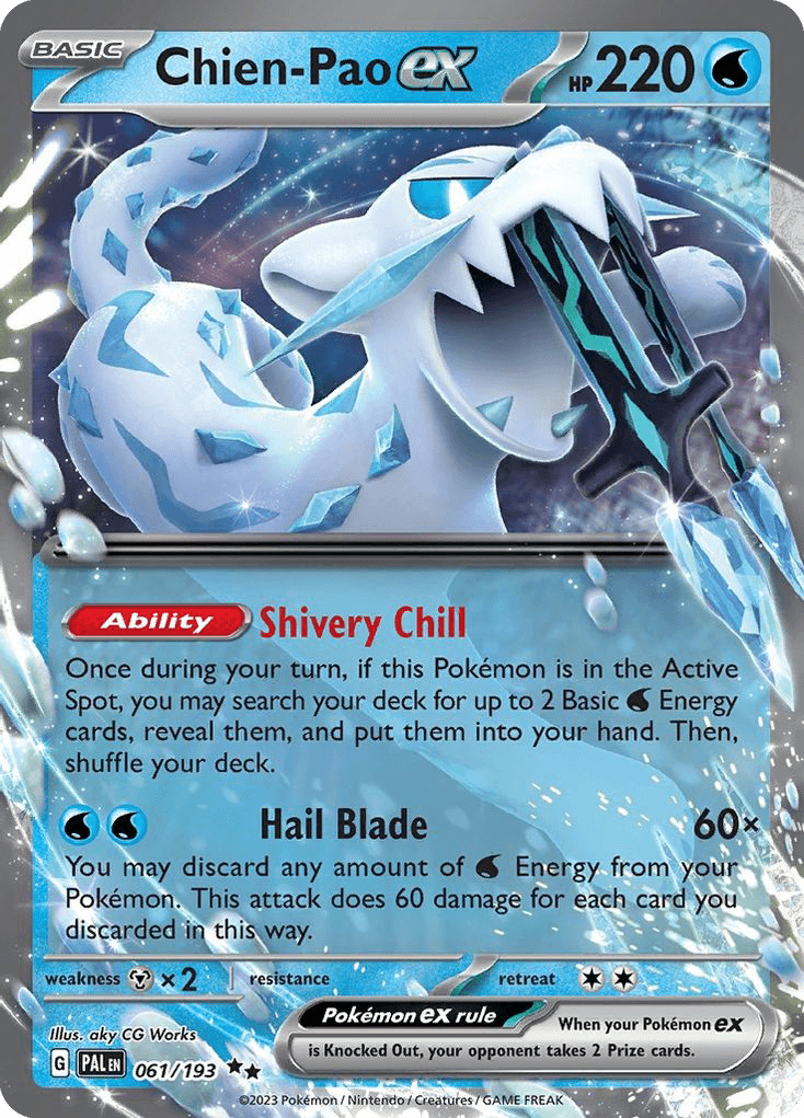 Chien-Pao ex: Paldea Evolved