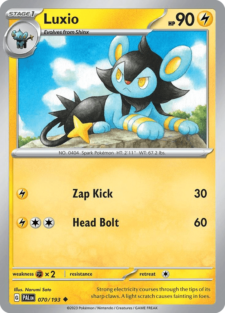 Luxio: Paldea Evolved
