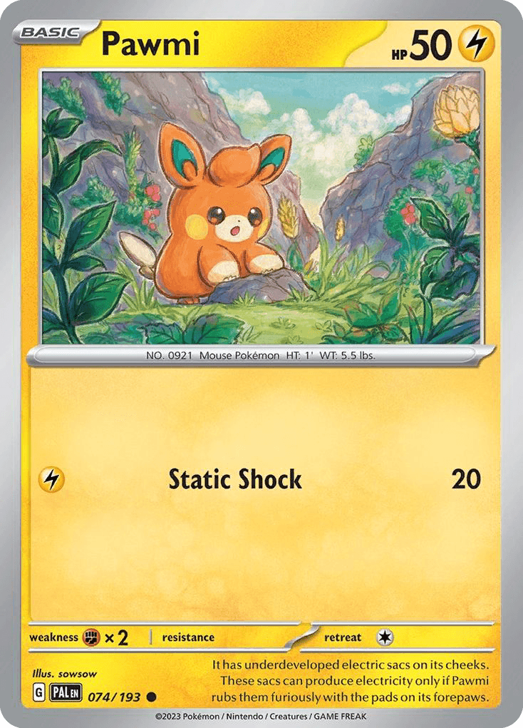 Pawmi: Paldea Evolved