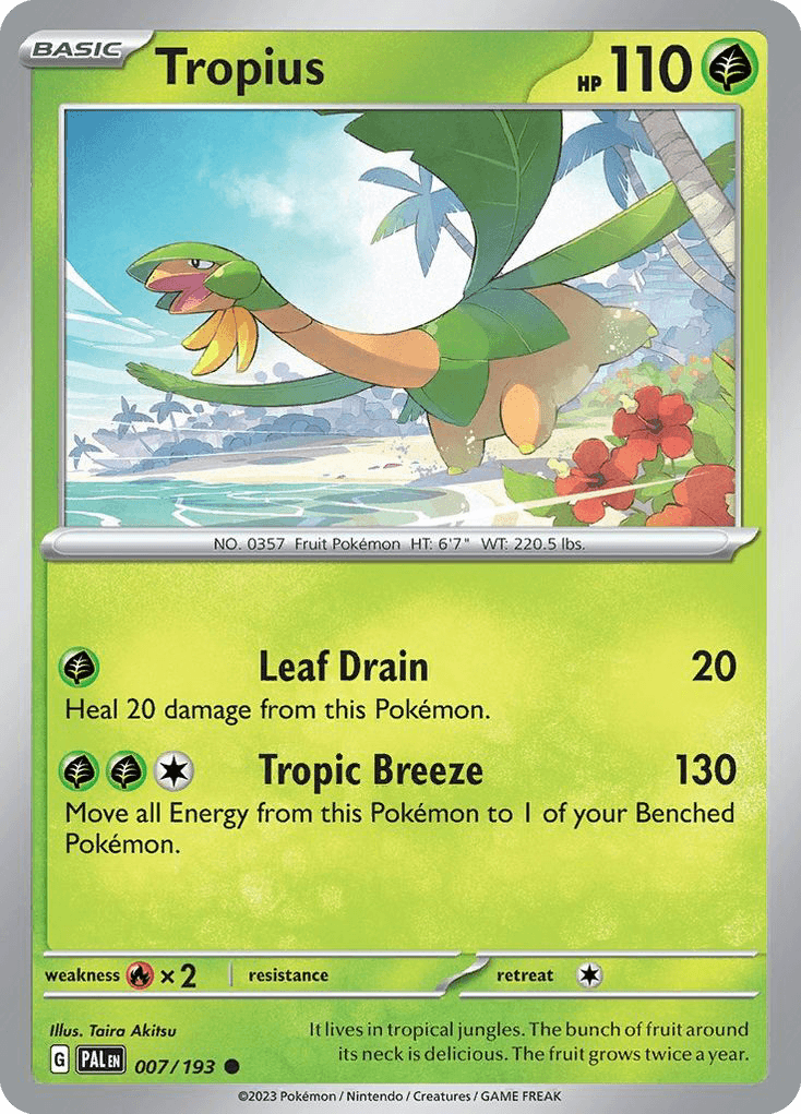 Tropius: Paldea Evolved