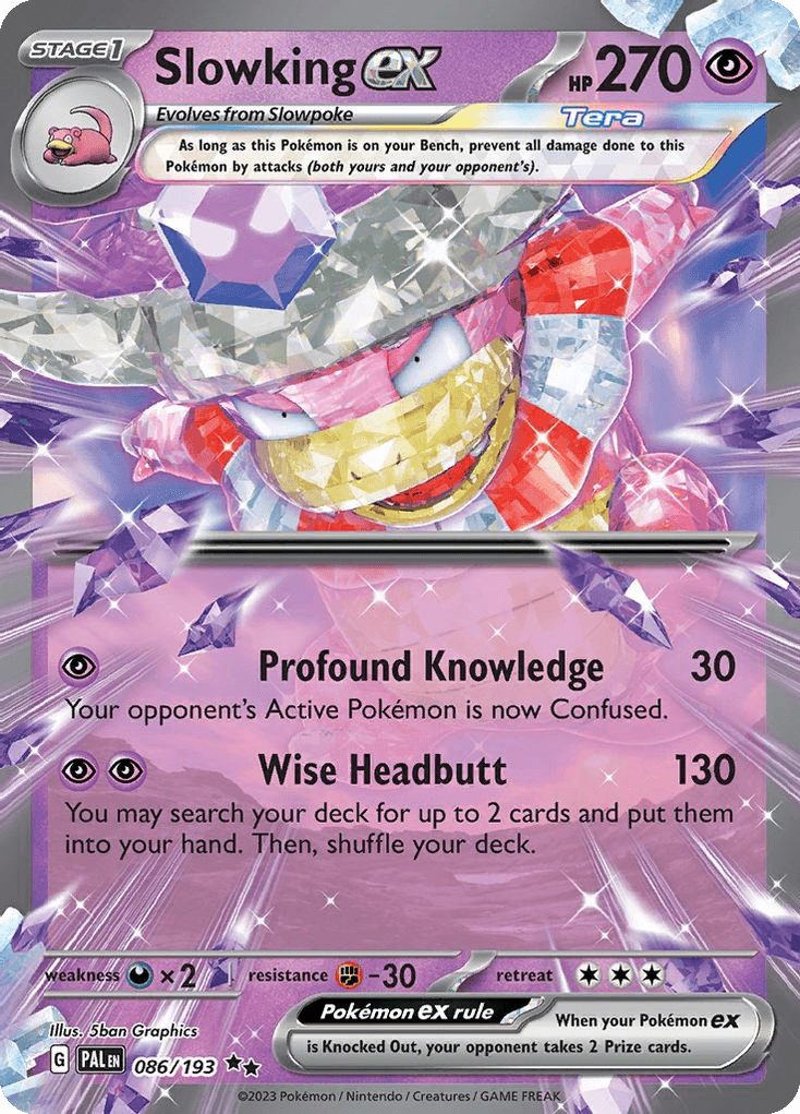 Slowking ex: Paldea Evolved