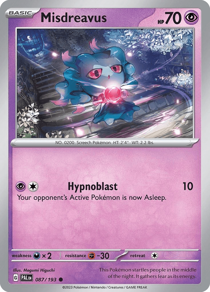Misdreavus: Paldea Evolved