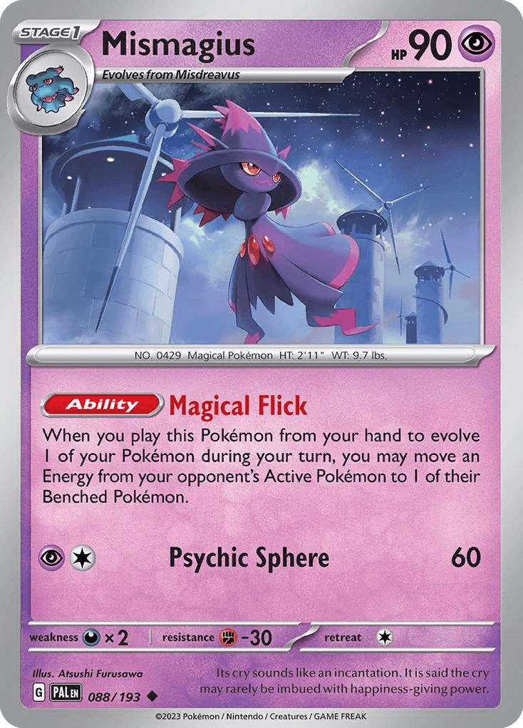 Mismagius: Paldea Evolved