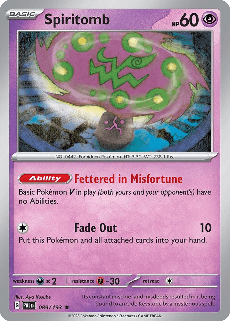 Spiritomb: Paldea Evolved