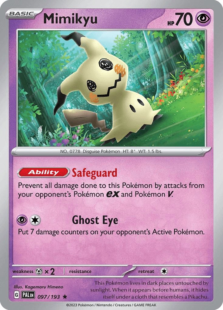 Mimikyu: Paldea Evolved