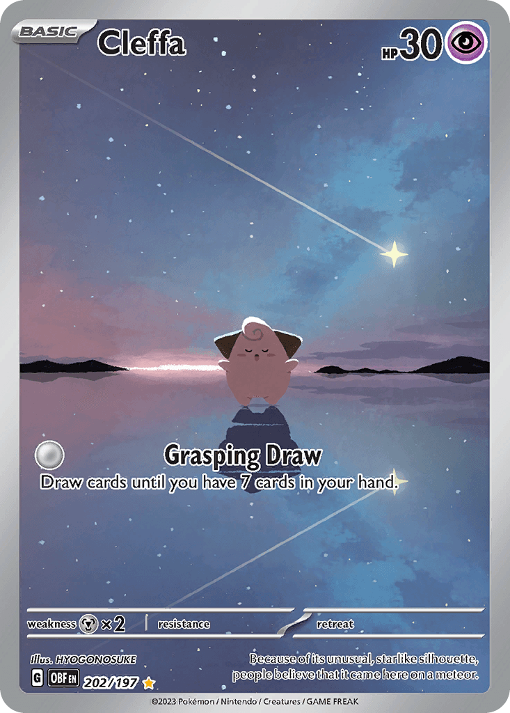 Cleffa: Obsidian Flames