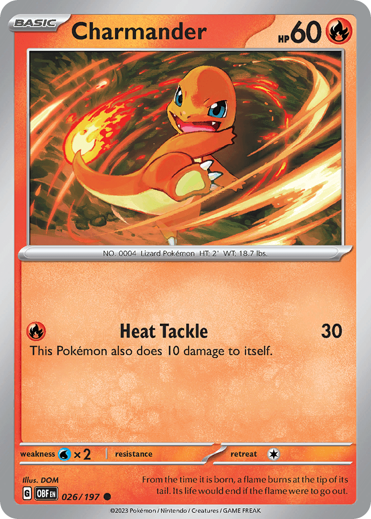 Charmander: Obsidian Flames