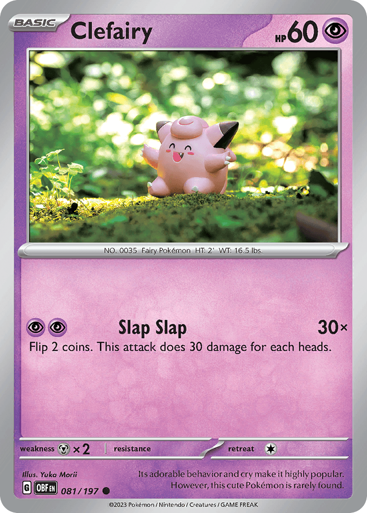 Clefairy: Obsidian Flames