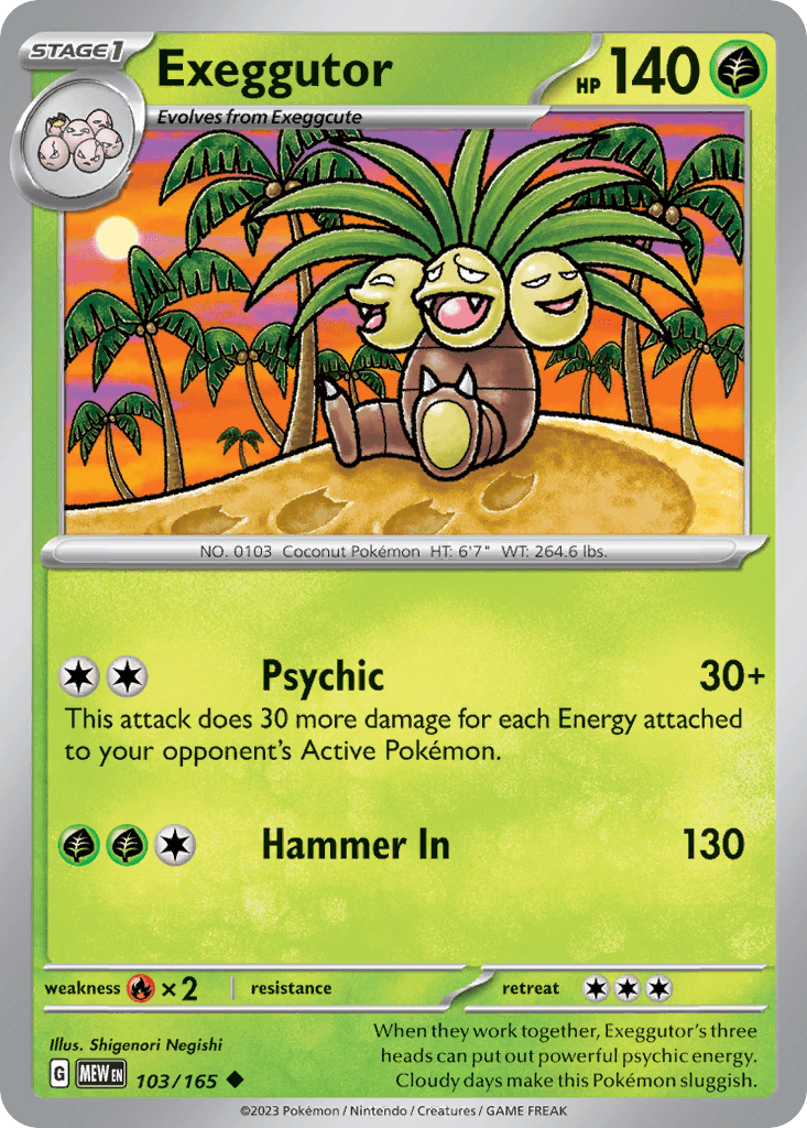 Exeggutor: 151