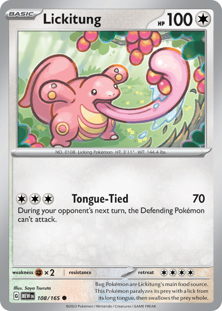 Lickitung: 151