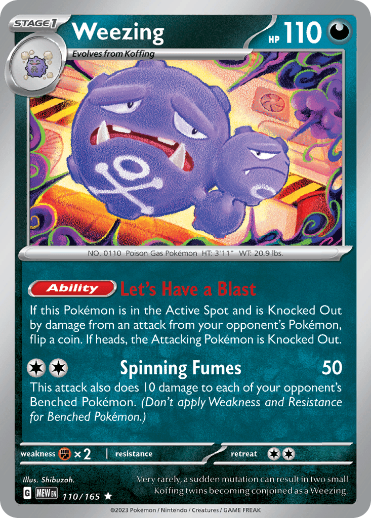 Weezing: 151