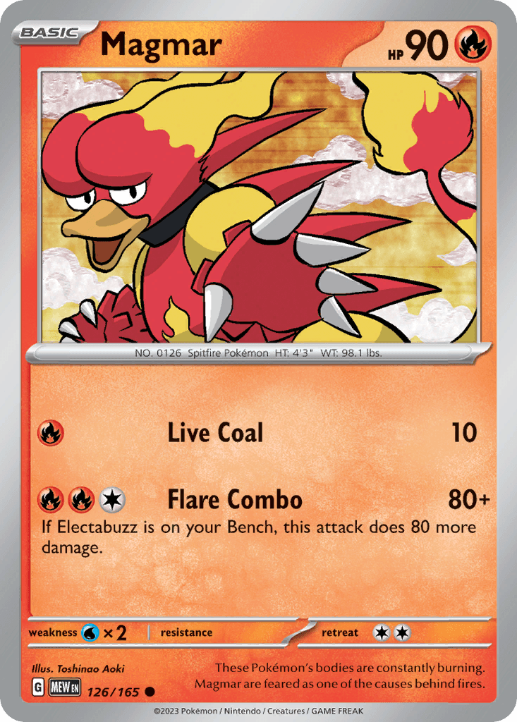 Magmar: 151