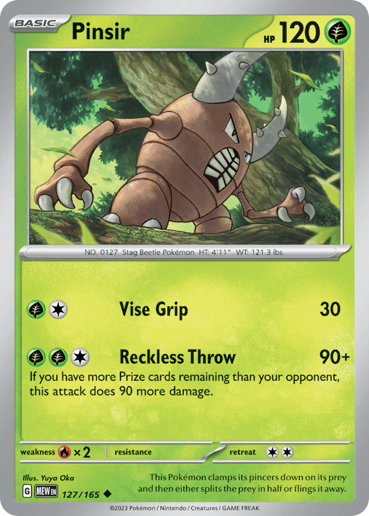 Pinsir: 151