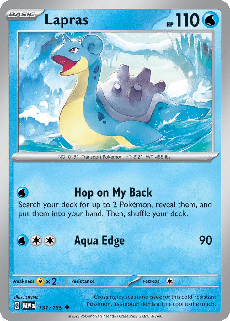 Lapras: 151