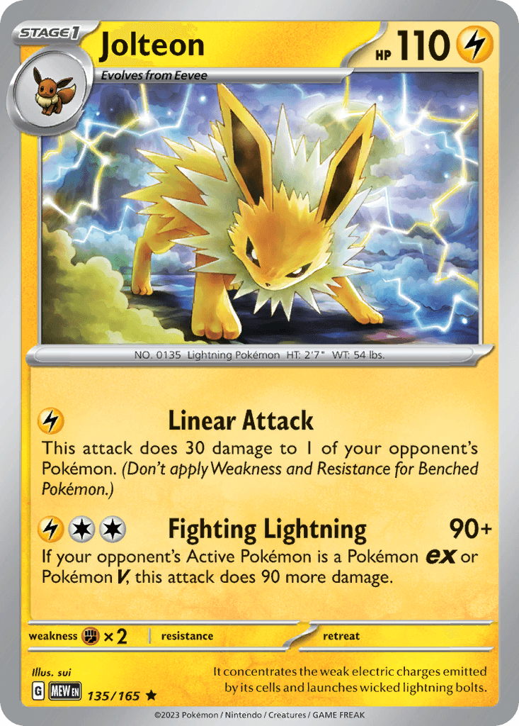 Jolteon: 151
