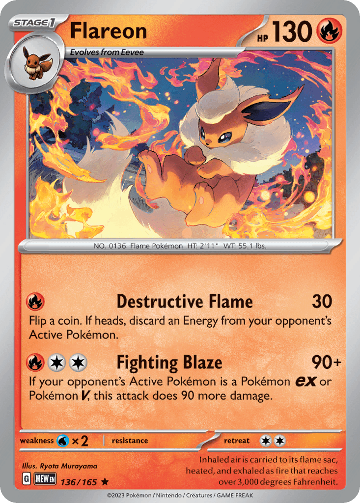 Flareon: 151
