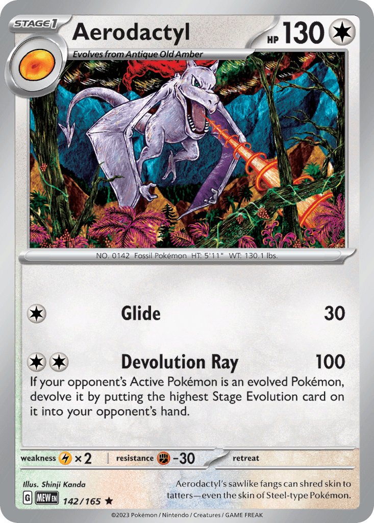 Aerodactyl: 151