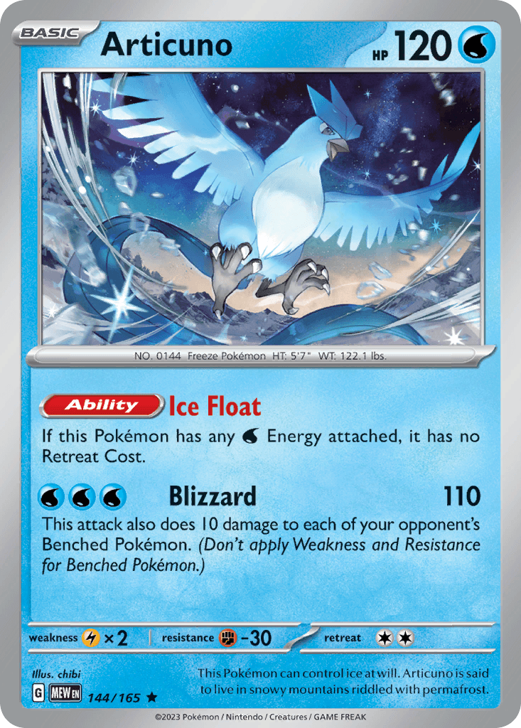 Articuno: 151