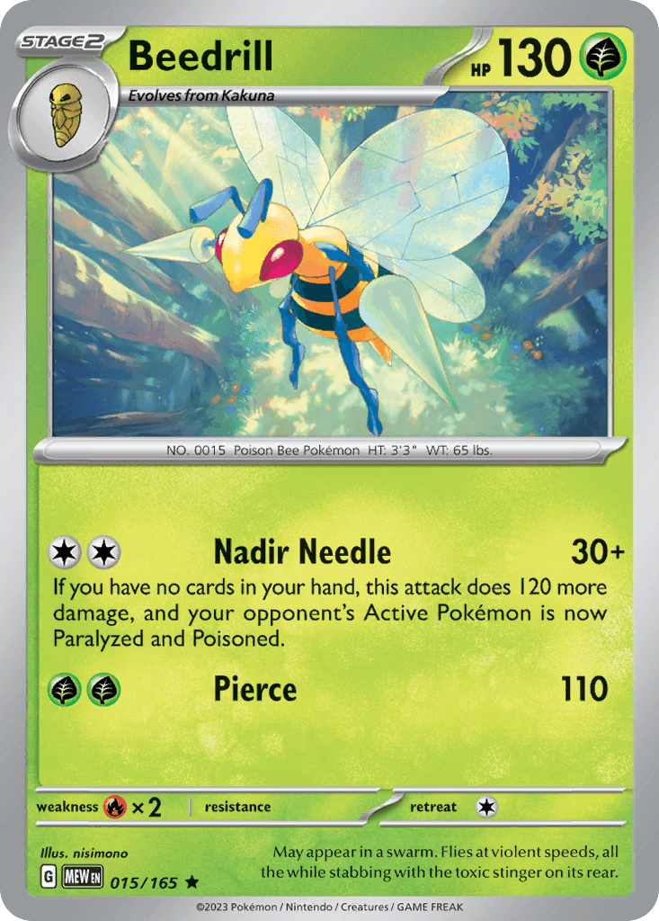 Beedrill: 151