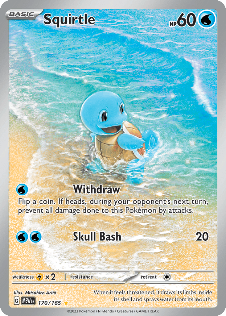 Squirtle: 151