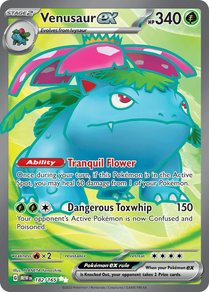 Venusaur ex: 151