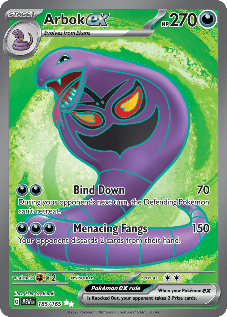 Arbok ex: 151