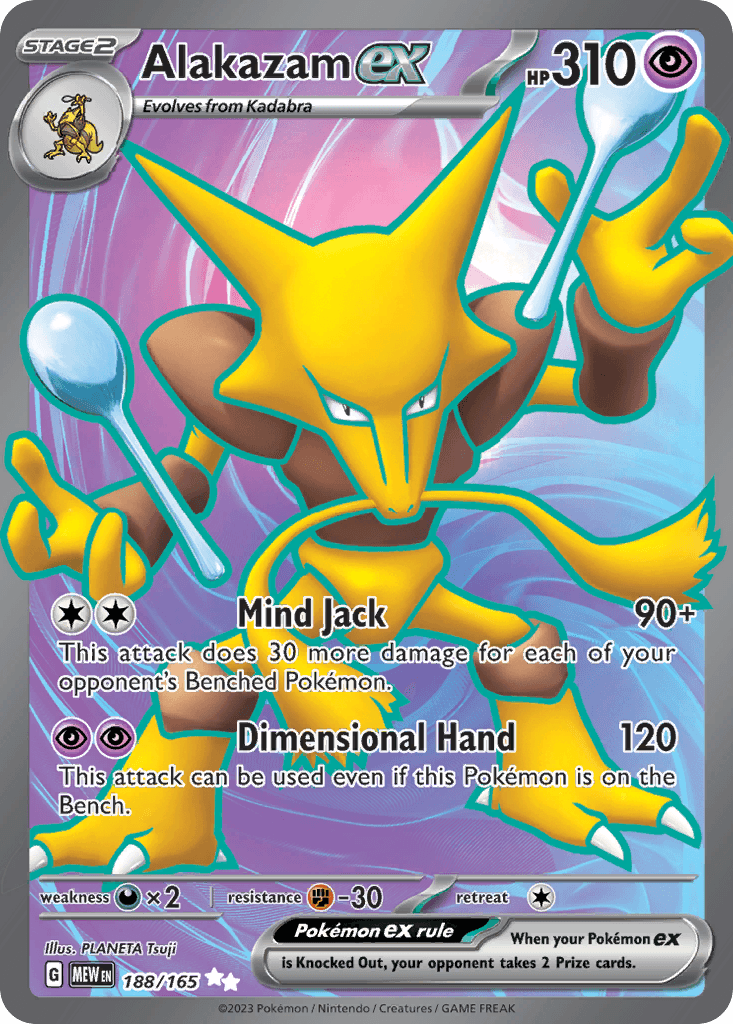 Alakazam ex: 151